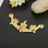 Accesorios para el Cabello en Forma de Diamante con Piezas de Flor, Tiras de Corona, Materiales para Pasadores, Piezas Metálicas, Accesorios Metálicos para Manualidades, Flores Metálicas