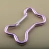 Mini Mosquetón en Forma de Corazón Hebilla de Resorte de Aleación de Aluminio Llavero con Forma de Corazón Accesorios Pequeños para Colgar al Aire Libre Fabricante Venta al por Mayor