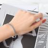 Tailândia Chiang Mai pulseira de pena vintage pulseira de folha personalidade estilo étnico masculino e feminino joias de aço inoxidável atacado