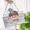 Caja de Regalo Llena de Luna Cumpleaños Niños Bebé Cien Días Caja Vacía Caja Portátil para Dulces Caja de Regalo para Llevar en la Mano Empaque