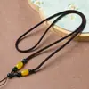 Actividad DIY-Estilo Cordón para Colgante Ágata Jade Cordón para Collar para Hombres y Mujeres