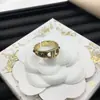 Anillo Ajustable Dior/Dior Best-Seller Transfronterizo Letra Cd para Mujer, Anillo Abierto de Latón Vintage Abeja Lujo Ligero Europeo y Americano