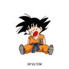 Impresión por transferencia térmica de tinta blanca de Dragon Ball Wukong, anime japonés, venta al por mayor, ropa DIY, camisetas, suéteres, abrigos, decoración