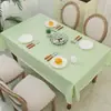 Mantel 2026 Estilo Nuevo Lujo Ligero Tacto de Alta Calidad Impermeable a Prueba de Aceite Sin Lavado Cuadros Mesa de Comedor Mesa de Café Esterilla Protectora PVC Dormitorio