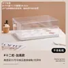 3.8 Día de la Mujer Caja para Cupcakes Decoración Feliz Día de la Mujer Simple Molde para Muffins Empaque para Cupcakes Caja de Regalo Transparente