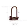 Suporte Giratório de Madeira para Bobina de Fio Porta-Fios de Tricô Manual de Alto Desempenho Ferramenta Giratória para Bobina de Fio de Madeira