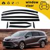 Adecuado para Toyota Senna SIENNA 22 Grevia 15-21, protector contra la lluvia para puerta de coche, decoración de protección contra la lluvia.