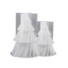 Molde de Resina de Cristal de Amapola Tira de Origami Árbol de Navidad Rayado Adorno de Velas Molde de Silicona de Yeso DIY