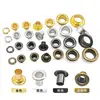 Ilhó de Ferro Kimberly 4-10mm Ilhó para Cadarço Fivela para Lona de Outdoor Fivela de Ilhó Longo de Metal para Roupas