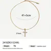 Pendientes de perla y circón transfronterizos Europa y Estados Unidos diseño INS chapado exquisito oro de 18 quilates collar joyería