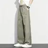 Venta Directa de Fábrica 2026 Ropa Deportiva de Verano Rayada Juvenil con Retazos En Stock Pantalones Rectos Holgados Dropshipping Disponible