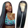 Europa e Estados Unidos nova peruca de moda com renda frontal cabelo longo liso feminino pode ser fixado conjunto de cabelo humano real fábrica uma geração de cabelo