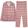 Pijamas de Mujer Primavera Otoño e Invierno Mujer Nuevo Manga Larga Caricatura Lindo Caricatura Dos Piezas Casual Ropa para el Hogar Venta al por Mayor