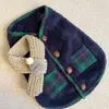 Casacos de Lã para Outono e Inverno para Cães Pequenos e Médios, Casacos para Gatos com Cachecol, Roupas para Pets, Colete de Natal de Duas Pernas para Cachorros Pequenos