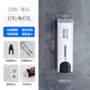 Dispensador de jabón sin perforaciones para el hogar, Limpiador de manos, Colgador de pared, Embotellado, Hotel, Champú, Caja de jabón corporal, Montado en la pared