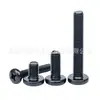 Tornillos de Hierro Negro Electroforético M3M4M5M6M8 Cabeza de Cruz Gb818-85 Tornillos para Soporte de TV