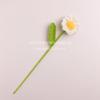 Pequeño Ramo Tejido de Margaritas, Flores de Ganchillo de Hilo de Manzanilla, Flores Artificiales, Regalo para Novia o Mejor Amiga, Flores Secas Terminadas