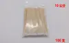 Bastoncillos de Algodón Wellcare Calidad Europea y Americana Bastoncillos de Algodón Bordados Bastoncillos de Algodón Largos Semi-Permanentes Puntiagudos para Tatuaje de Cejas, Cejas Mate y Blanqueamiento de Labios