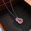Nuevos Pendientes Huecos de Calabaza de Circonita Aguja de Plata China Moda Nacional Lujo Ligero Elegantes Elegantes Aretes Nicho Avanzado Accesorios para las Orejas Venta al por Mayor