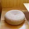 Mesa de chá tatami de palha trançada, mesa baixa estilo Zen japonês, mesa de janela de sacada, mesa quadrada pequena com armazenamento, mesa kang de rattan, mesa de chá de varanda