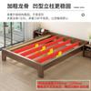 Base de Cama Tatami Moderna Simple Madera Maciza Mesita de Noche Gratuita Casa de Alquiler Estancia en Casa 1.8 m Cama Doble 1.5 m Cama Individual