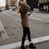 Exclusivo transfronterizo para comercio exterior europeo y americano, nueva sudadera con capucha de forro polar teddy para otoño e invierno, chaqueta tipo pullover casual con media cremallera