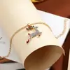 Conjunto de Cervos de Natal, Pulseira de Alce com Diamantes Cintilantes, Brincos, Presente de Feriado, Pingente de Diamante de Liga de Natal Estilo Doce