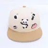 Gorro de Béisbol Infantil de Panda Lindo al por Mayor Primavera y Verano Suave y Adorable Sombrero para el Sol Estilo Coreano Gorra Plana Hip-Hop para Bebé