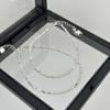 Pulseira de Prata Esterlina S925 com Contas de Arroz Shijia para Bebê, Redonda, com Pedaços de Prata Triturada, Joia da Moda Feminina, Exquisita e de Alto Padrão