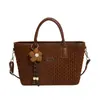 Bolso de hombro cruzado nuevo para mujer Xiaofangbao Henggeng, bolso tote versátil de alta gama de gran capacidad, bolso de mano transfronterizo para mujer