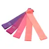 Set de 5 piezas de bandas de resistencia de caucho natural para ejercicios de fitness, bandas elásticas para mujeres para tonificar sus glúteos, bandas de resistencia para ejercicios de cadera
