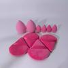 Conjunto de Frascos com Esponjas para Maquiagem