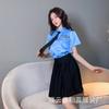 Lencería sexy uniforme tentación mujer policía falda plisada traje de secretaria para juego de roles