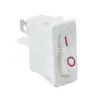 Interruptor tipo barco Kcd1 de 2 pines y 2 velocidades, blanco, plano, interruptor de encendido de dos velocidades, certificación Ce Cb Cqc Tuv