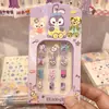 Pegatinas de Uñas Sanrio para Niñas, Arte de Uñas Lindo y Divertido, Piezas de Uñas para Estudiantes, Piezas de Uñas Dulces, Uñas Postizas para Niños
