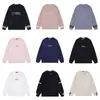 Suéter de Punto Redondo con Logo de Marca y Letras en Estampado Integral para Otoño/Invierno, Tendencia 24, para Hombres y Mujeres, Top Casual Holgado, Corte Amplio