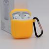 Para AirPods segunda geração capa protetora luminosa capa para fone de ouvido Bluetooth da Apple capa de fone de ouvido fluorescente de silicone Atacado