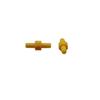 G2T2074 Tubo Amarillo de 2 Vías, Pieza de Extensión para Manguera, la Sección Octagonal Central se Puede Insertar en el Agujero Octagonal, Piezas de Producción Pequeña