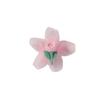 Nova cor de doce malha flor tulipa diy bonito crianças grampo de cabelo acessórios para cabelo brincos material atacado