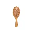Pente de Massagem com Airbag de Bambu para Alisar o Cabelo, Pente de Madeira Sólida Antiestático para Cuidados com o Couro Cabeludo em Casa para Mulheres