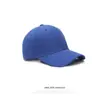 Boné de Baseball Personalizado com Bordado de Logo, Boné Liso com Aba Rígida para Proteção Solar para Amazon, Circunferência da Cabeça Grande