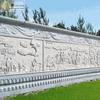 Praça da Cidade Parque Mármore Noite Pedra Vermelha Figura Pedra Escultura Pedra Relevo Mural Jade Branco Estéreo