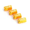 Conjunto de 4 Tampas de Válvula de Pneu de Carro, Tampas de Válvula para Veículos Elétricos e Motocicletas, Tampas de Núcleo de Válvula de Liga de Alumínio para Modificação de Carro