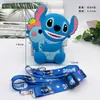 Monedero Infantil Transfronterizo, Bolsa de Silicona Little Didi, Bolso Versátil Lindo de Dibujos Animados, Bolso Cruzado de un Solo Hombro, Bolsa de Almacenamiento para Niños
