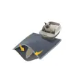 Alfombrilla para Mascotas de EVA, Alfombrilla de Doble Capa, Filtro Anti-Salpicaduras para Arenero de Gatos, Alfombrilla para Arena de Gatos, En Stock