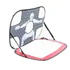 Personagem Infantil Portátil Rebote Toy Goal Frame Outdoor Folding Treinamento Tiro Alvo Pano Portão de Futebol Infantil