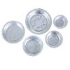 Tazón de Papel de Aluminio Barbacoa Desechable Flor de Cerebro Horneada Caja de Empaque de Tazón de Papel de Aluminio Horneado Freidora de Aire Caja de Papel de Aluminio Redonda