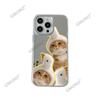Aliexpress Mais Vendido Capa de Celular Espelho Gato Laranja Divertido Apple 16 15 Adequada para iPhone 17Pm Espelho de Maquiagem para Meninas