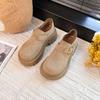 Sapatos Femininos Estilo Birkenstock para Pessoas Baixinhas, Lançamento 2025 Outono Tendência Casual Sola Grossa Aumenta Altura Versátil Mocassins Retrô