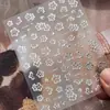 Adesivos para Nail Art Padrão Formiga Yitu Folha de Ouro Flores Metálicas Adesivos Fábrica de Origem para Nail Art Decorações de Adesivos Exquisitos Yt7430